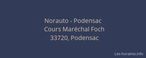 Norauto - Podensac