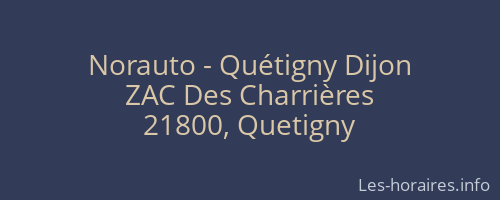 Norauto - Quétigny Dijon