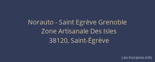 Norauto - Saint Egrève Grenoble