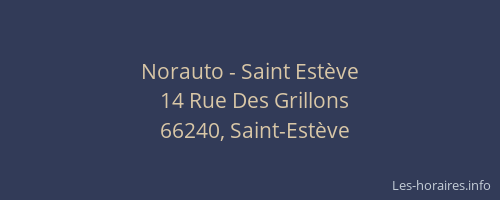 Norauto - Saint Est&egrave;ve