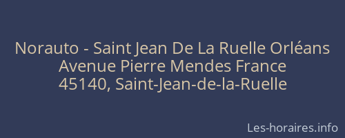 Norauto - Saint Jean De La Ruelle Orléans