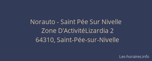 Norauto - Saint Pée Sur Nivelle