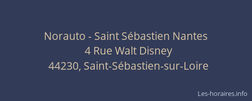 Norauto - Saint Sébastien Nantes