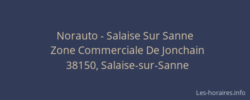 Norauto - Salaise Sur Sanne