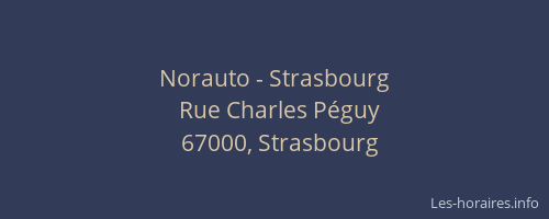 Norauto - Strasbourg