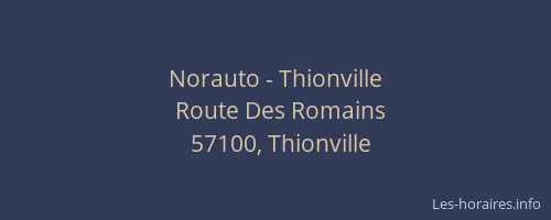 Norauto - Thionville