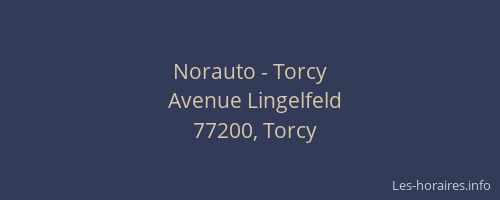 Norauto - Torcy