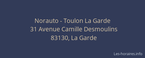 Norauto - Toulon La Garde