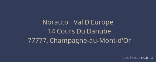 Norauto - Val D'Europe