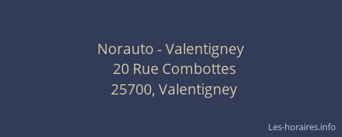 Norauto - Valentigney