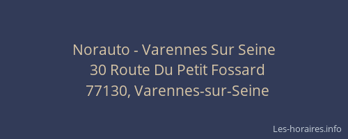 Norauto - Varennes Sur Seine