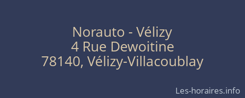 Norauto - Vélizy