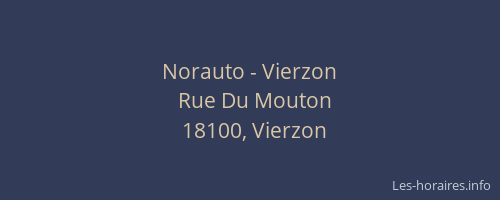 Norauto - Vierzon