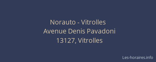 Norauto - Vitrolles