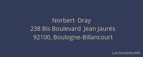 Norbert  Dray