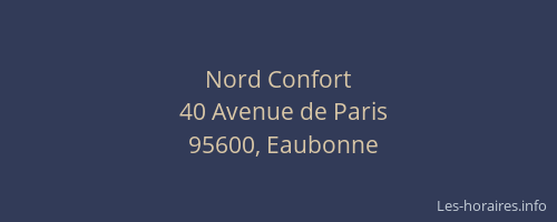 Nord Confort