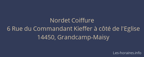 Nordet Coiffure