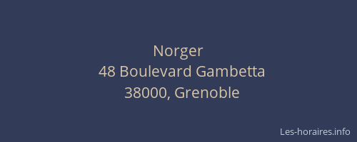 Norger