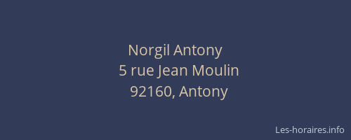 Norgil Antony
