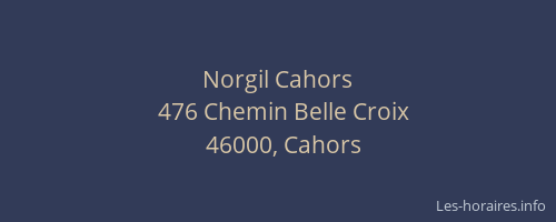 Norgil Cahors