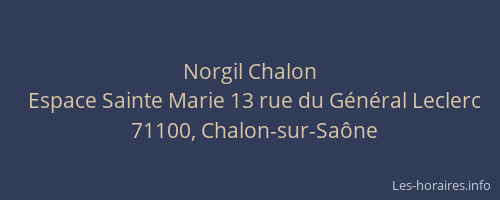 Norgil Chalon