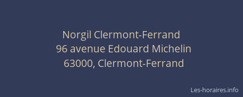 Norgil Clermont-Ferrand
