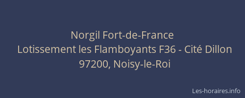 Norgil Fort-de-France