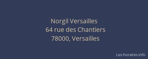 Norgil Versailles