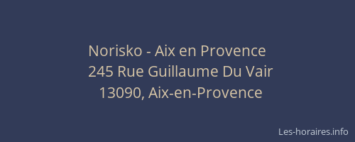 Norisko - Aix en Provence