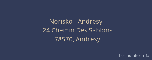 Norisko - Andresy