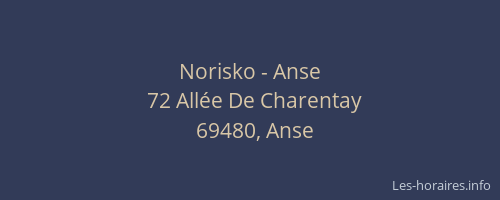 Norisko - Anse