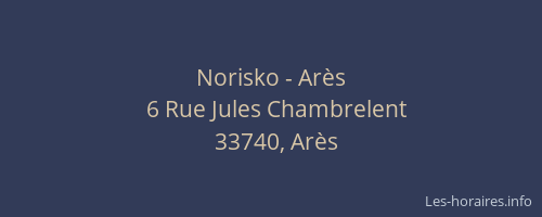 Norisko - Arès