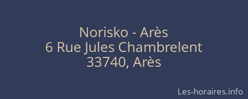 Norisko - Arès