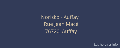 Norisko - Auffay