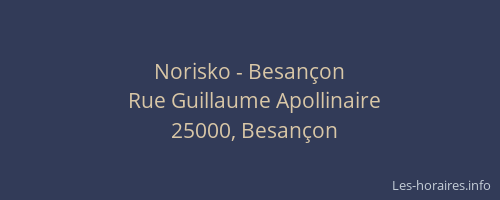 Norisko - Besançon