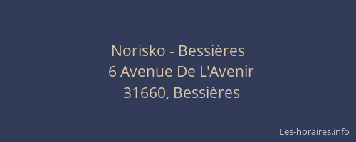 Norisko - Bessières