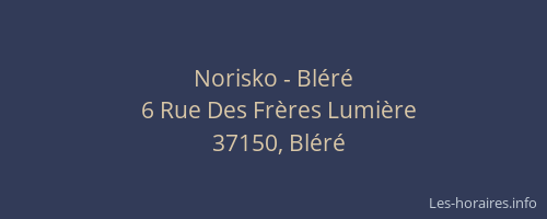 Norisko - Bl&eacute;r&eacute;