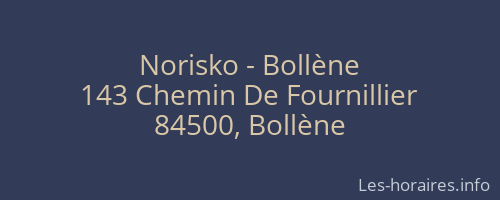 Norisko - Bollène