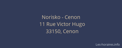Norisko - Cenon
