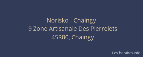 Norisko - Chaingy