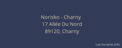 Norisko - Charny