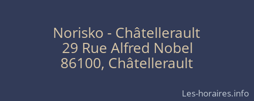 Norisko - Châtellerault