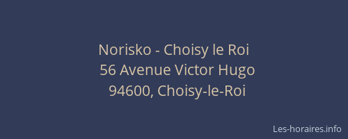 Norisko - Choisy le Roi