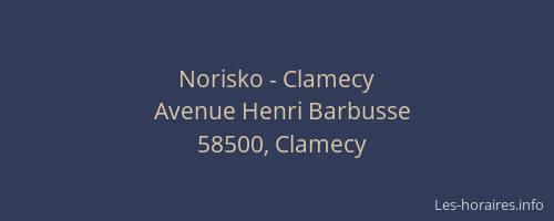 Norisko - Clamecy