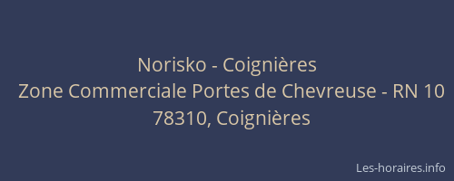Norisko - Coignières