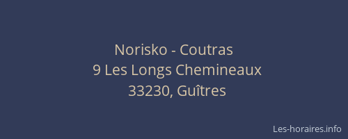 Norisko - Coutras