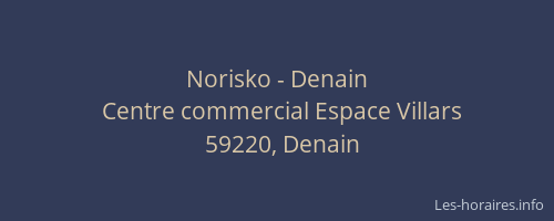 Norisko - Denain
