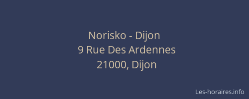 Norisko - Dijon