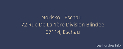 Norisko - Eschau