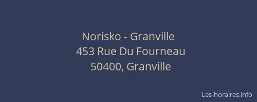 Norisko - Granville